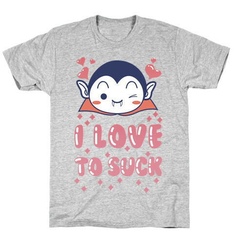 I Love To Suck Vampire T-Shirt