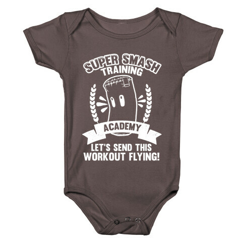 Super Smash Training Academy Baby One-Piece