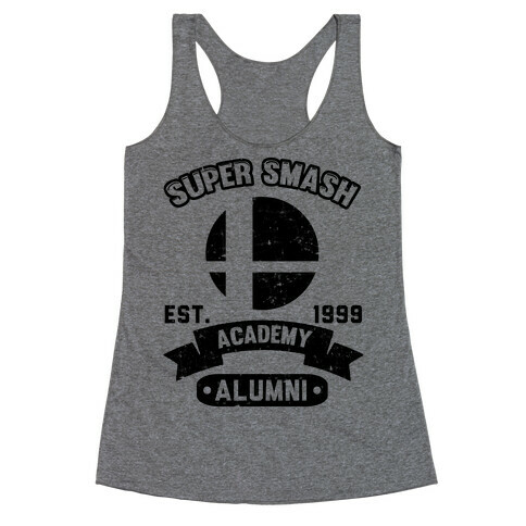 Super Smash Academy Alumni Racerback Tank Top