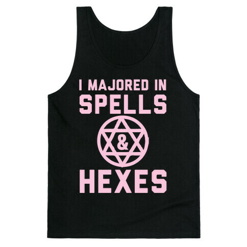 I Majored In Spells And Hexes! Tank Top