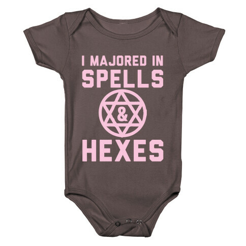 I Majored In Spells And Hexes! Baby One-Piece