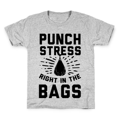 Punch Stress in The Bags! Kids T-Shirt