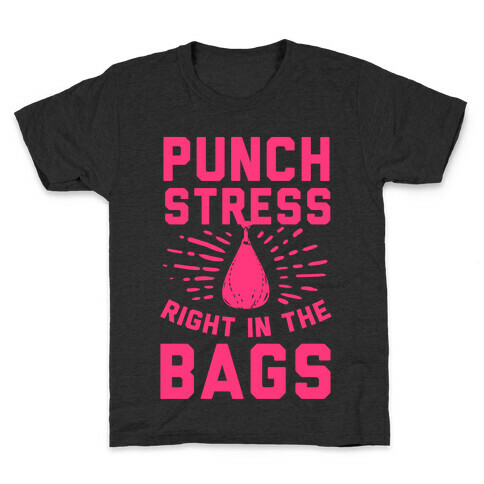 Punch Stress in The Bags! Kids T-Shirt