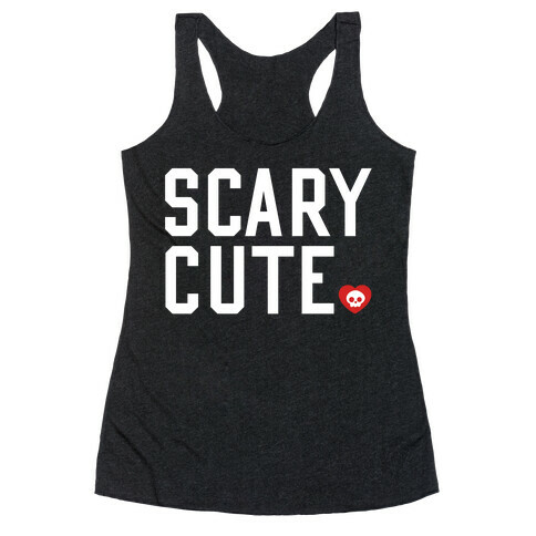 Scary Cute Racerback Tank Top