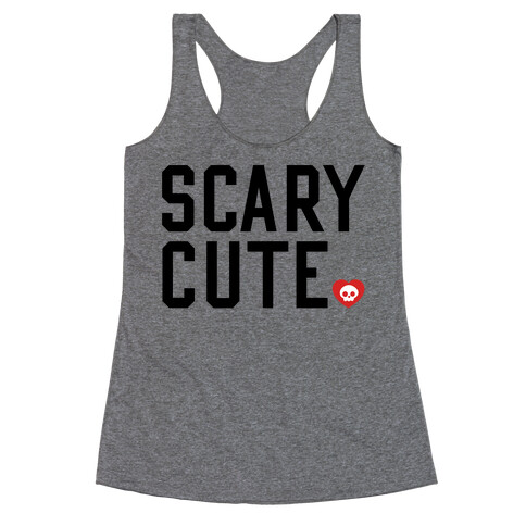 Scary Cute Racerback Tank Top