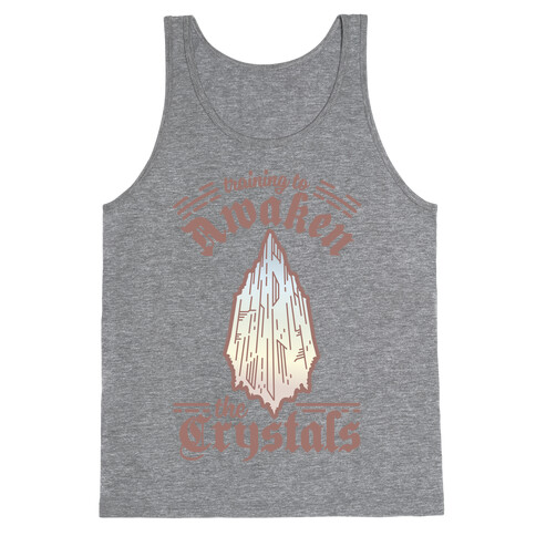 Training to Awaken the Crystals Tank Top