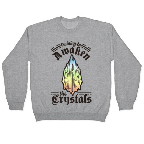 Training to Awaken the Crystals Pullover