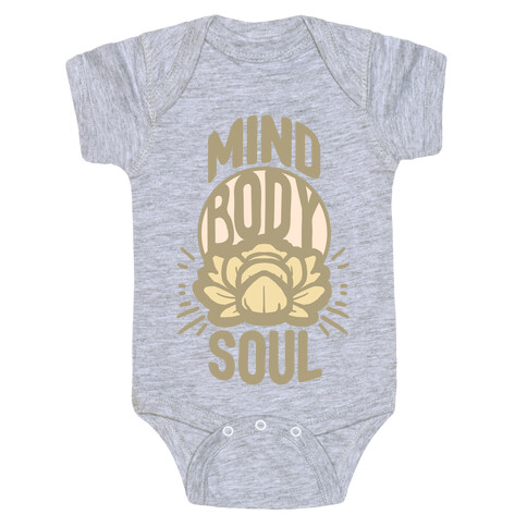 Mind Body Soul Baby One-Piece