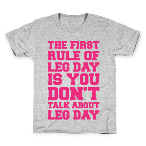 Leg Day Club Kids T-Shirt