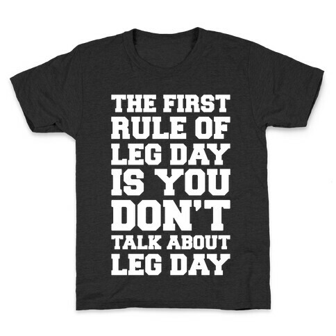 Leg Day Club Kids T-Shirt