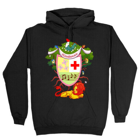 Pony of Kindness Medieval Crest Hooded Sweatshirt