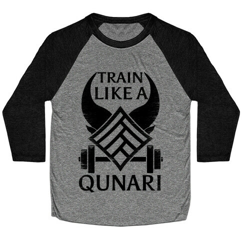 Train Like A Qunari Baseball Tee