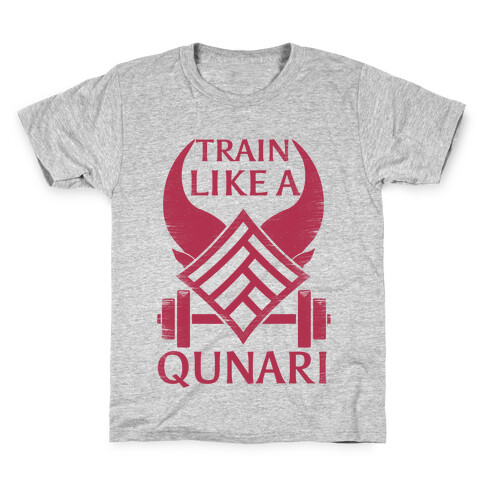 Train Like A Qunari Kids T-Shirt