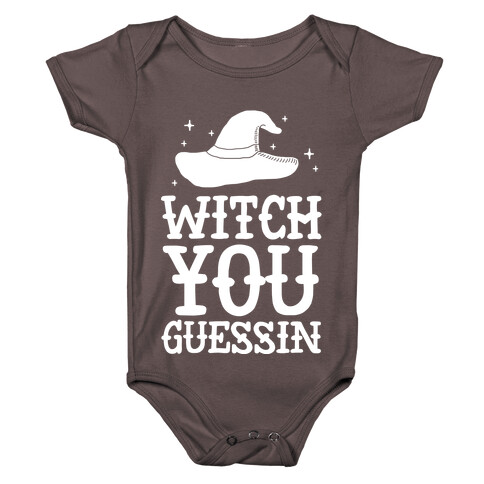 Witch You Guessin' Baby One-Piece