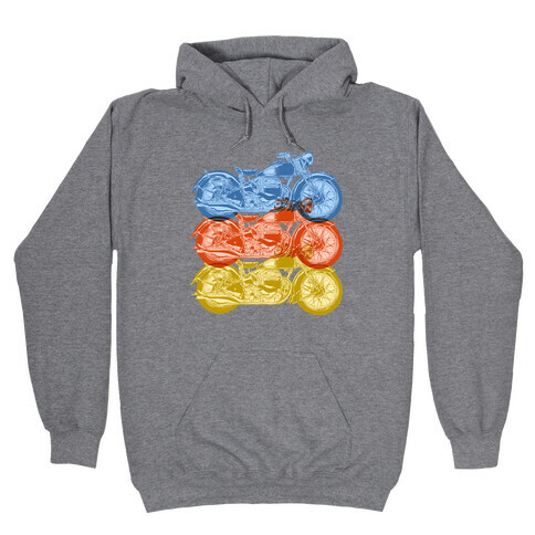 Motorcycle Hooded Sweatshirt