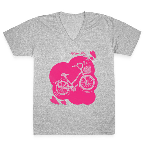 Pedal To The Metal V-Neck Tee Shirt