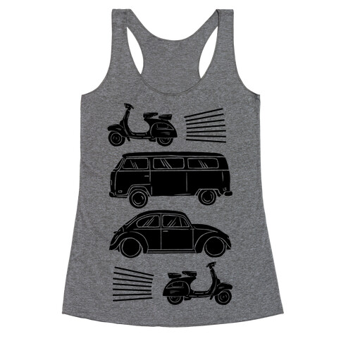 The 1960's Hippie Traveler Racerback Tank Top