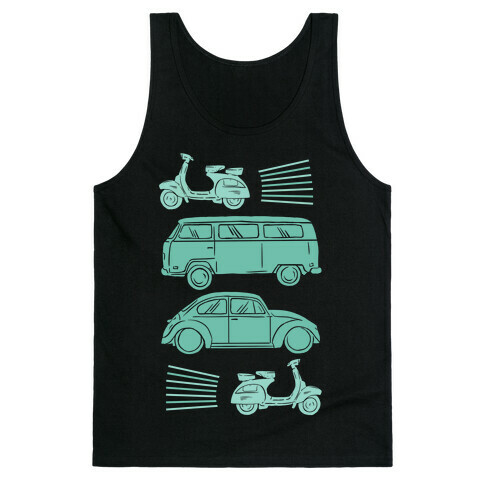 The 1960's Hippie Traveler Tank Top