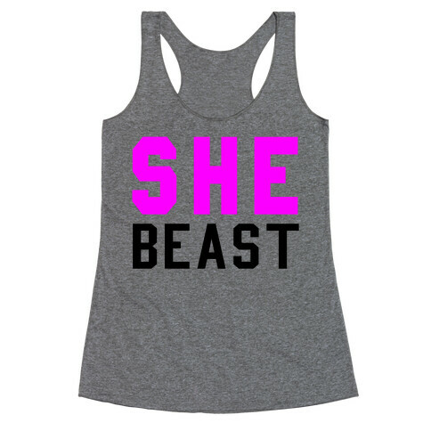 She Beast Racerback Tank Top