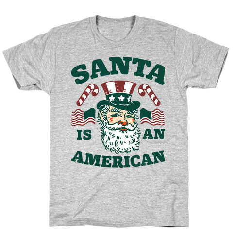 Santa Is An American T-Shirt