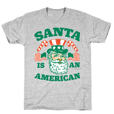 Santa Is An American T-Shirt