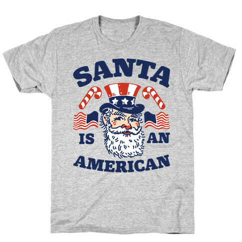 Santa Is An American T-Shirt