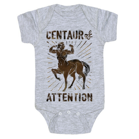 Centaur of Attention Baby One-Piece