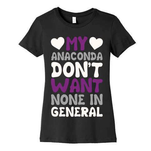 My Anaconda Don't Want None In General Womens T-Shirt