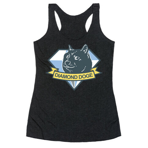 Diamond Doge Racerback Tank Top