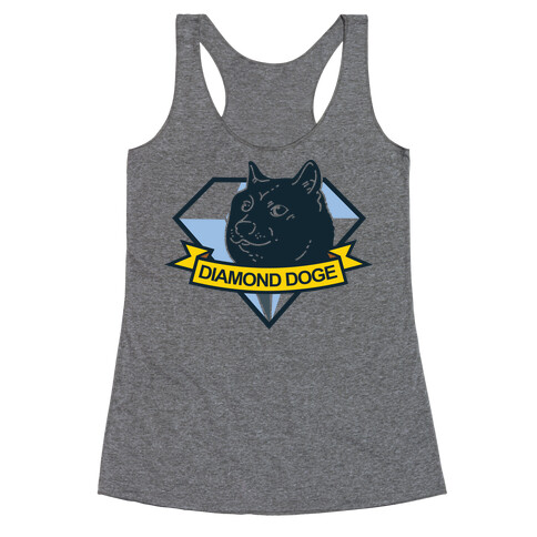 Diamond Doge Racerback Tank Top