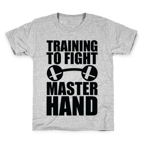 Training To Fight Master Hand Kids T-Shirt