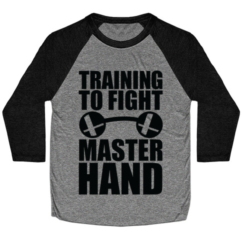 Training To Fight Master Hand Baseball Tee