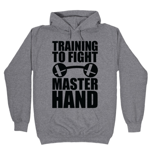 Training To Fight Master Hand Hooded Sweatshirt