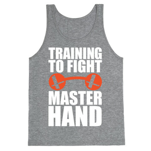 Training To Fight Master Hand Tank Top
