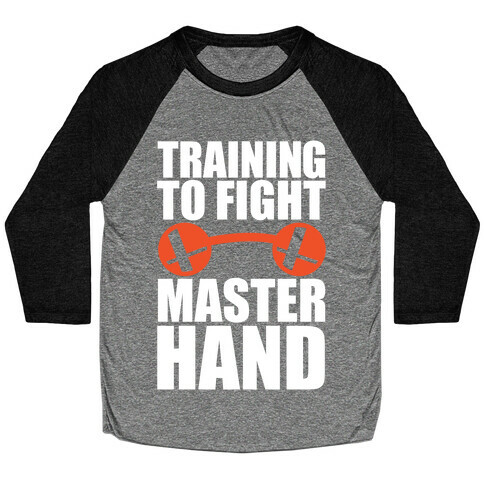 Training To Fight Master Hand Baseball Tee