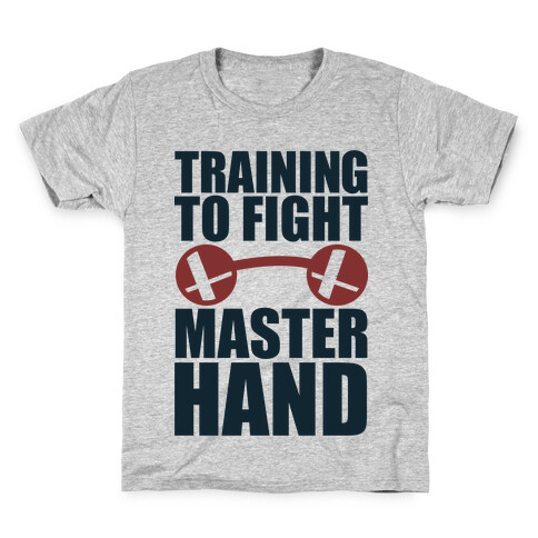 Training To Fight Master Hand Kids T-Shirt