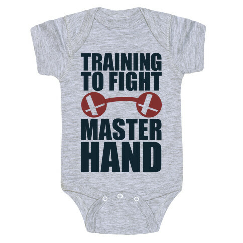 Training To Fight Master Hand Baby One-Piece