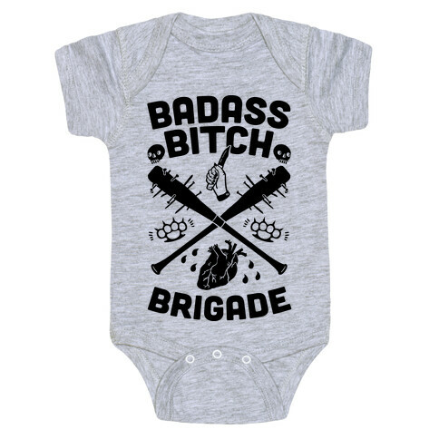 Badass Bitch Brigade Baby One-Piece