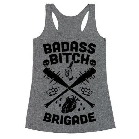 Badass Bitch Brigade Racerback Tank Top