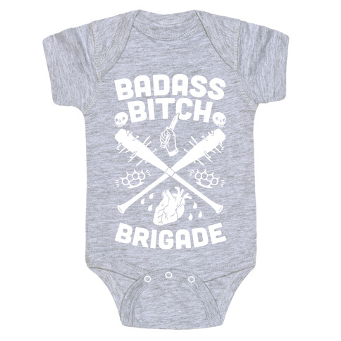 Badass Bitch Brigade Baby One-Piece