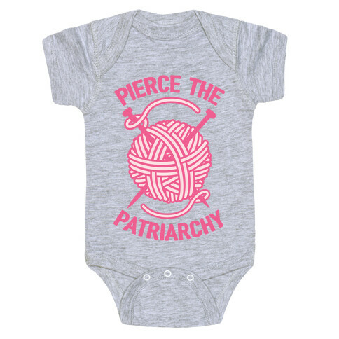 Pierce The Patriarchy Baby One-Piece