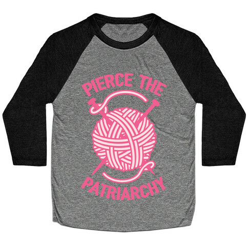 Pierce The Patriarchy Baseball Tee