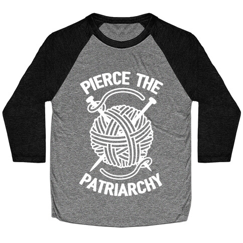 Pierce The Patriarchy Baseball Tee