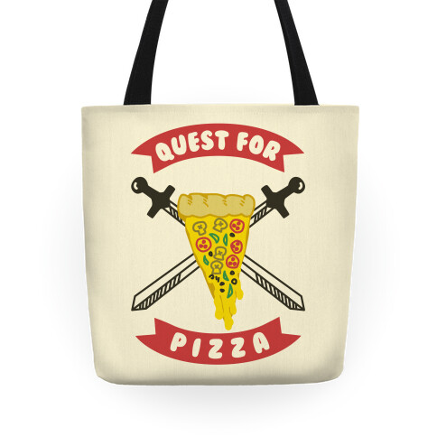 Quest for Pizza Tote