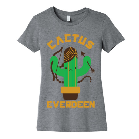 Cactus Everdeen Womens T-Shirt