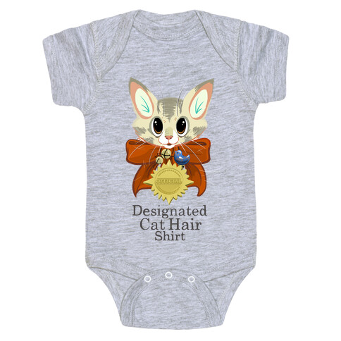 My Designated Cat Hair Shirt Baby One-Piece