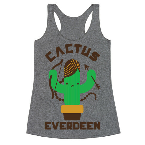 Cactus Everdeen Racerback Tank Top