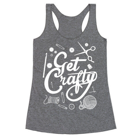 Get Crafty Racerback Tank Top