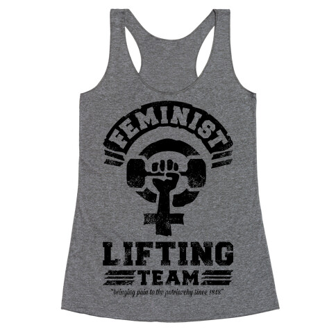 Feminist Lifting Team Racerback Tank Top