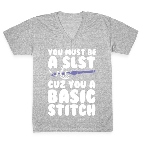 Basic Stitch V-Neck Tee Shirt